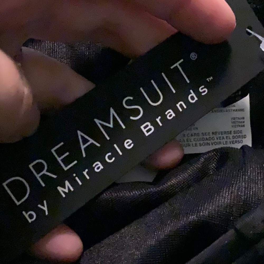 Dreamsuit by miracle brands black high waist bikini bottom NWT - Picture 5 of 7